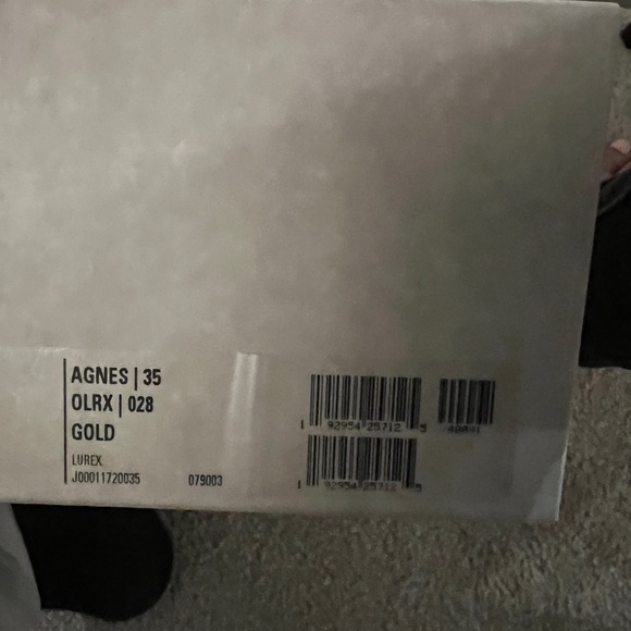 BRAND NEW never worn Jimmy Choo Agnes Gold Pumps - Picture 2 of 7